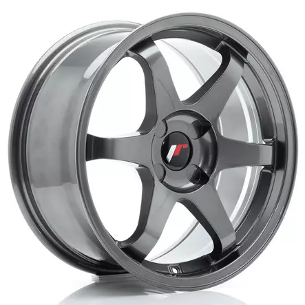 JR Wheels JR3 17x8 ET20-35 4H BLANK Gun Metal - Japan Racing vanteet - 5902211998556 - 1