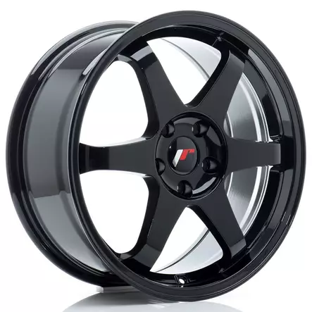 JR Wheels JR3 18x8 ET40 5x114,3 Gloss Black - Japan Racing vanteet - 5902211989486 - 1