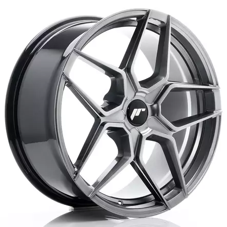 JR Wheels JR34 19x8,5 ET35 5x108 Hyper Black - Japan Racing vanteet - 5906871107556 - 1