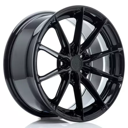 JR Wheels JR37 17x8 ET40 5x112 Glossy Black - Japan Racing vanteet - 5902211957256 - 1