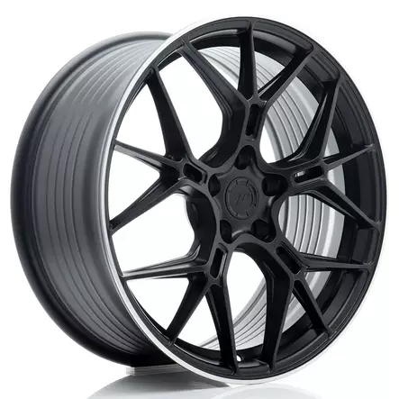 JR Wheels JR51 19x8,5 ET35 5x112 Satin Black w/ Machined Lip - Japan Racing vanteet - 5906871146616 - 1