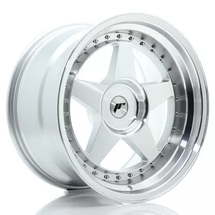 JR Wheels JR6 18x10,5 ET0-25 BLANK Silver Machined Face - Japan Racing vanteet - 5902211999416 - 1