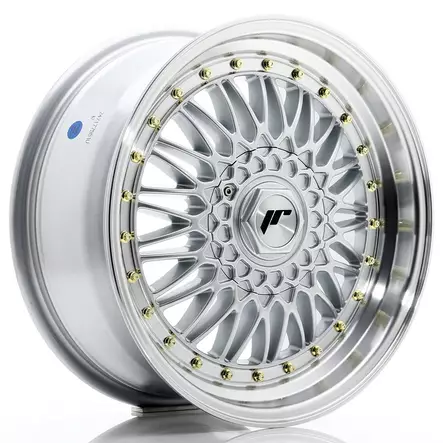 JR Wheels JR9 17x7,5 ET20 4x100/108 Silver w/Machined Lip - Japan Racing vanteet - 5902211917076 - 1