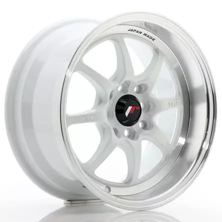 JR Wheels TF2 15x7,5 ET30 4x100/114 White - Japan Racing vanteet - 5902211908906 - 1