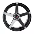 Colonnello Black Polished 8.5x19 - Alumiinivanteet muut merkit - BARZ01156 - 4