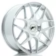 JR Wheels JR18 17x7 ET20-40 BLANK Silver Machined Face - Japan Racing vanteet - 5902211993636 - 2