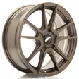JR Wheels JR21 17x7 ET20-40 5H BLANK Matt Bronze - Japan Racing vanteet - 5902211995746 - 1
