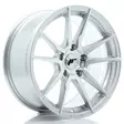 JR Wheels JR21 17x8 ET35 5x100 Silver Machined - Japan Racing vanteet - 5902211996026 - 1