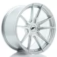 JR Wheels JR21 18x9,5 ET20-40 BLANK Silver Machined Face - Japan Racing vanteet - 5902211996316 - 1