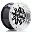 JR Wheels JR31 15x7.5 ET20 4x100 Gloss Black Machined Face - Japan Racing vanteet - 5902211902676 - 1