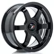 JR Wheels JR3 16x7 ET25-40 BLANK Gloss Black - Japan Racing vanteet - 5902211988816 - 1