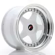JR Wheels JR6 17x10 ET20 BLANK White w/Machined Lip - Japan Racing vanteet - 5902211924616 - 1