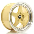 JR Wheels JR6 18x9,5 ET20-40 5H BLANK Gold w/Machined Lip - Japan Racing vanteet - 5902211999546 - 1
