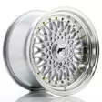 JR Wheels JR9 16x9 ET20 BLANK Silver w/Machined Lip - Japan Racing vanteet - 5902211912156 - 1