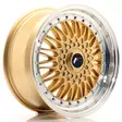 JR Wheels JR9 17x7,5 ET35 5x112/120 Gold w/Machined Lip - Japan Racing vanteet - 5902211965206 - 1