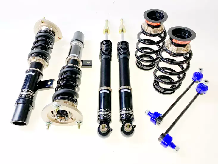 BC Racing BR Extreme Drop alustasarja AUDI A3 (8V) 2WD/4WD (55mm etutolppa) 2013-2020 - BC Racing alustasarjat - BRR00036 - 1