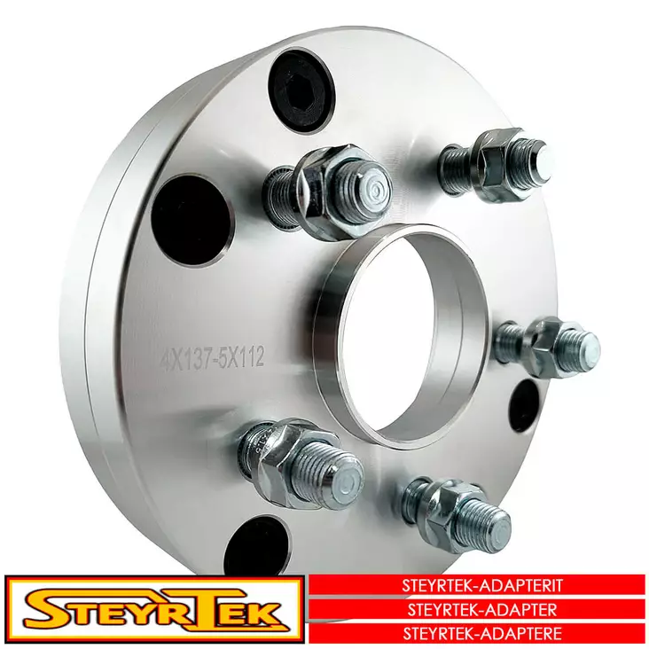 Jaonmuutosadapteri (levikepala) Mönkijään (ATV) 51mm 4x137/5x112 - Spacerit - 6438431033276 - 1