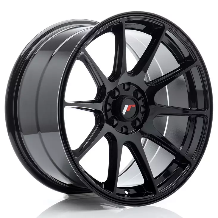 JR Wheels JR11 17x9 ET20 5x100/114 Gloss Black - Japan Racing vanteet - 5902211981466 - 1