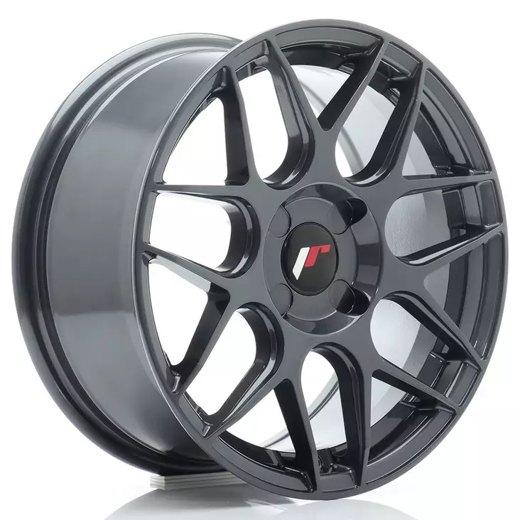 JR Wheels JR18 16x7 ET20-35 4H BLANK Hyper Gray - Japan Racing vanteet - 5902211993476 - 1