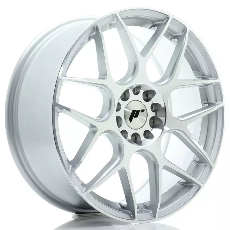 JR Wheels JR18 18x7,5 ET40 5x112/114 Silver Machined Face - Japan Racing vanteet - 5902211994046 - 1