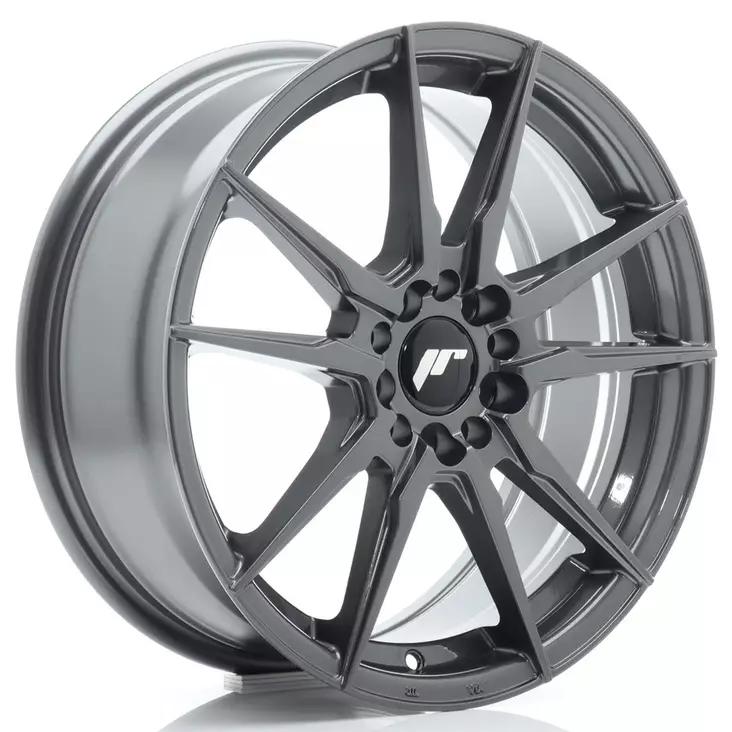 JR Wheels JR21 17x7 ET40 5x108/112 Hyper Gray - Japan Racing vanteet - 5902211995876 - 1