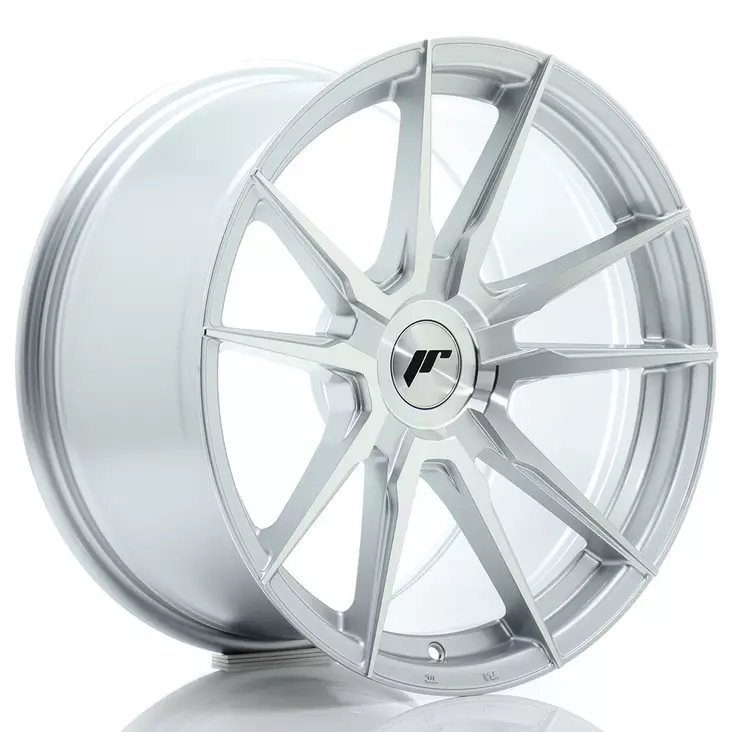 JR Wheels JR21 18x9,5 ET20-40 BLANK Silver Machined Face - Japan Racing vanteet - 5902211996316 - 1