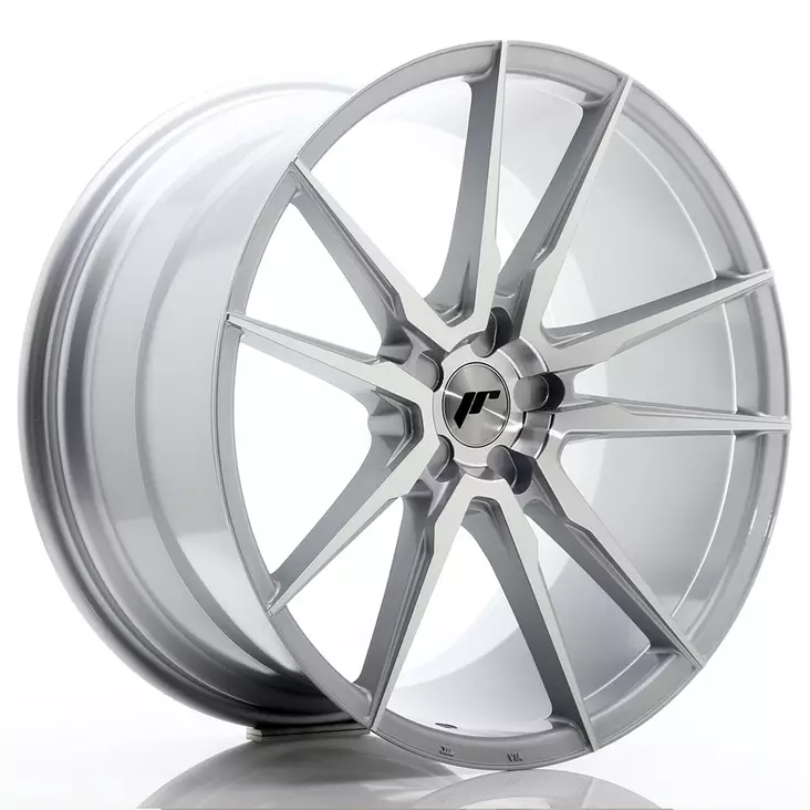 JR Wheels JR21 21x11 ET15-55 5H BLANK Silver Machined Face - Japan Racing vanteet - 5902211927976 - 1
