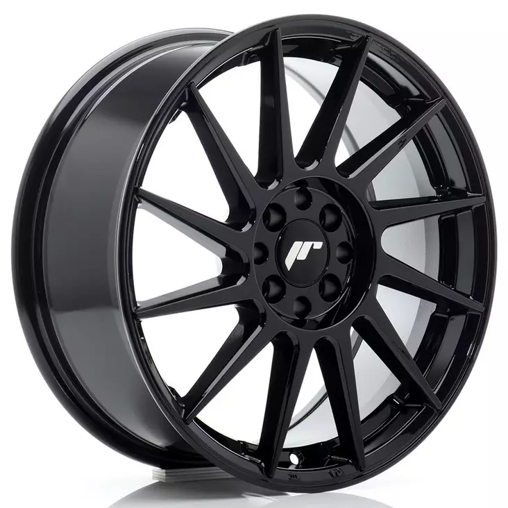 JR Wheels JR22 17x7 ET25 4x100/108 Glossy Black - Japan Racing vanteet - 5902211973966 - 1
