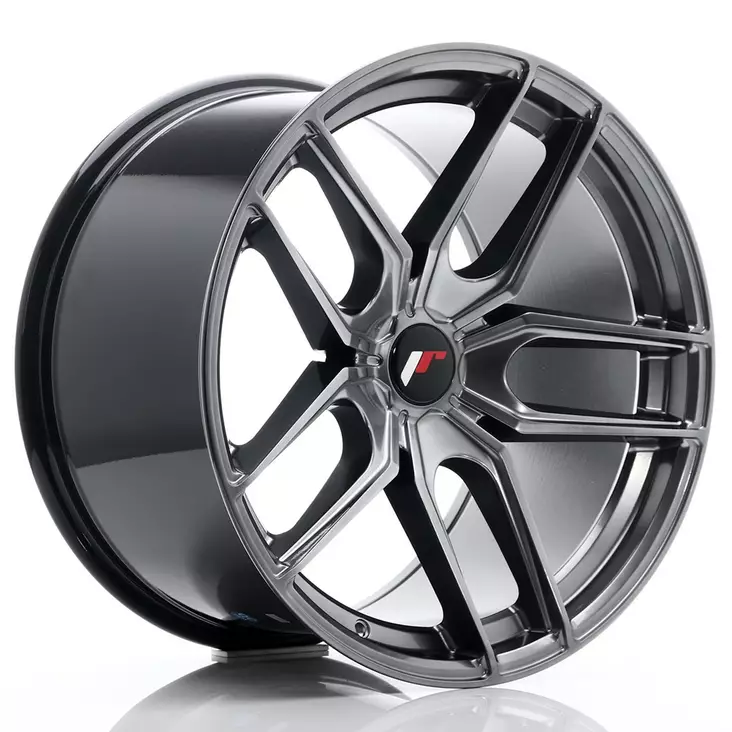JR Wheels JR25 19x11 ET20-40 5H BLANK Hyper Black - Japan Racing vanteet - 5902211925576 - 1