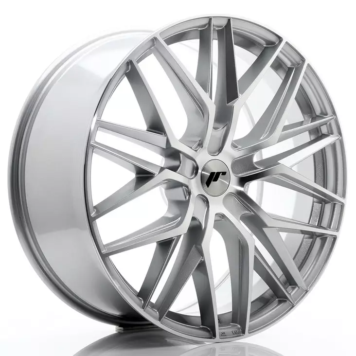JR Wheels JR28 22x9 ET30-45 5H BLANK Silver Machined Face - Japan Racing vanteet - 5902211938316 - 1