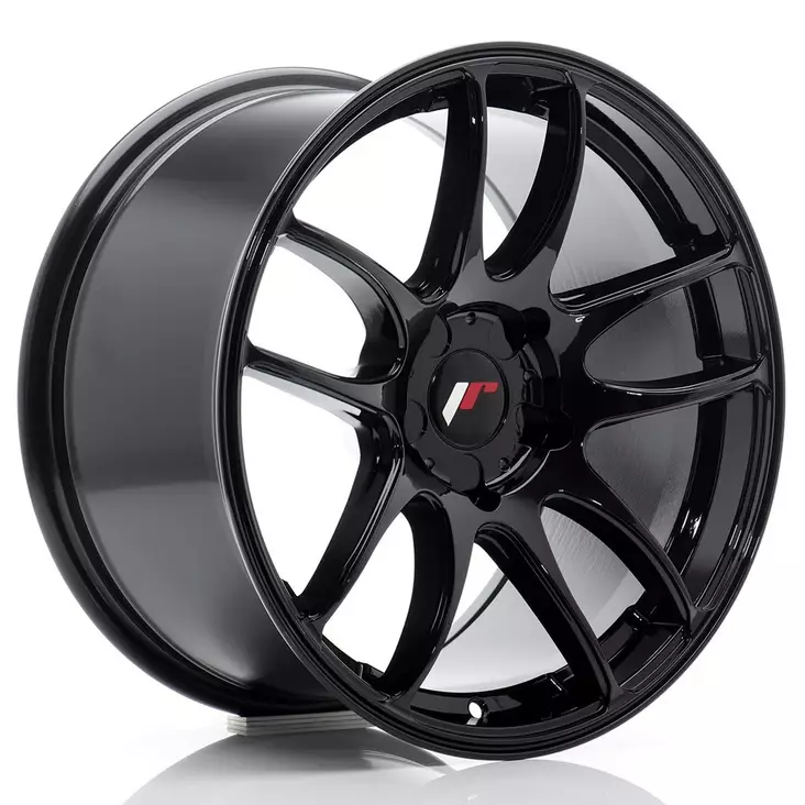 JR Wheels JR29 17x9 ET20-38 BLANK Gloss Black - Japan Racing vanteet - 5906871153256 - 1