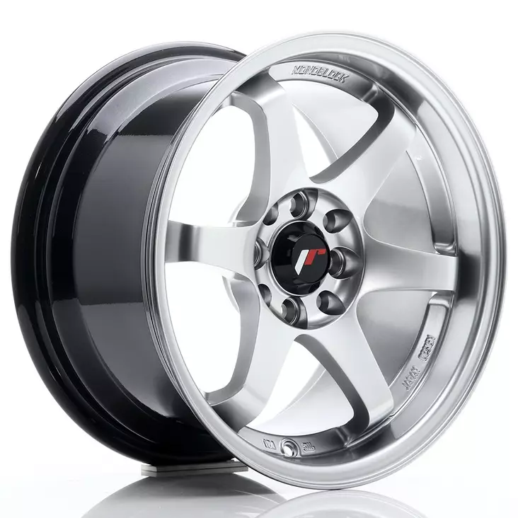 JR Wheels JR3 15x8 ET25 4x100/108 Hyper Silver - Japan Racing vanteet - 5902211904526 - 1