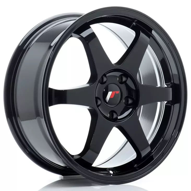 JR Wheels JR3 18x8 ET40 5x114,3 Gloss Black - Japan Racing vanteet - 5902211989486 - 1