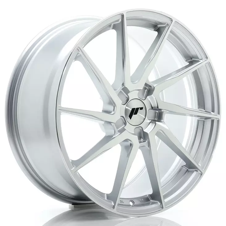 JR Wheels JR36 19x8 ET20-40 5H BLANK Silver Machined Face - Japan Racing vanteet - 5902211976646 - 1