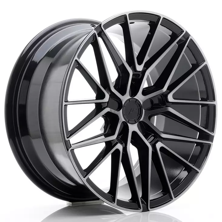 JR Wheels JR38 19x9,5 ET20-45 5H BLANK Black Brushed w/Tinted Face - Japan Racing vanteet - 5902211951896 - 1