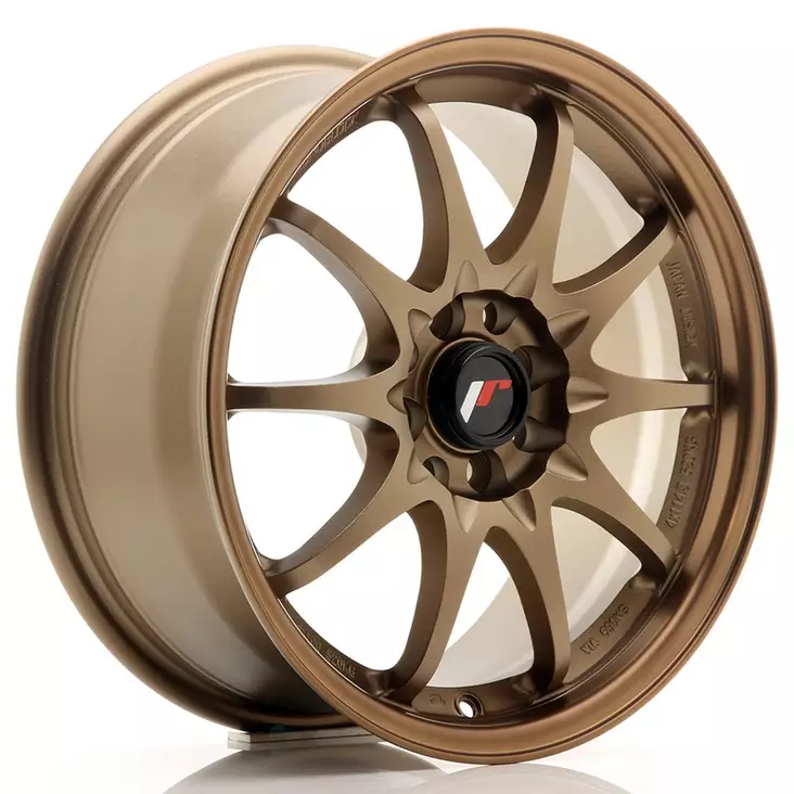 JR Wheels JR5 16x7 ET30 5x100/114,3 Dark Anodized - Japan Racing vanteet - 5902211991496 - 1