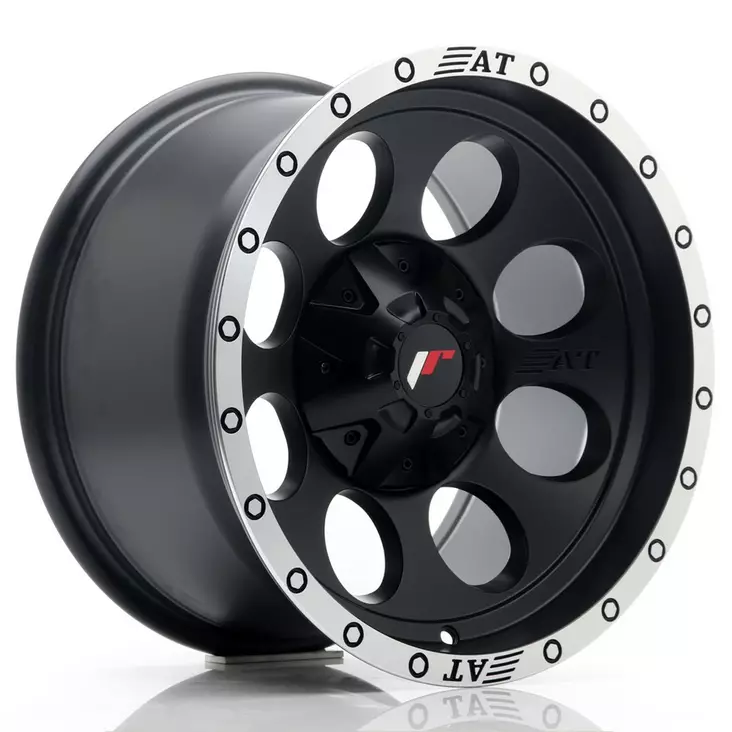 JR Wheels JRX4 16x9 ET0 5x127 Matt Black w/Machined Lip - Japan Racing vanteet - 5902211955146 - 1