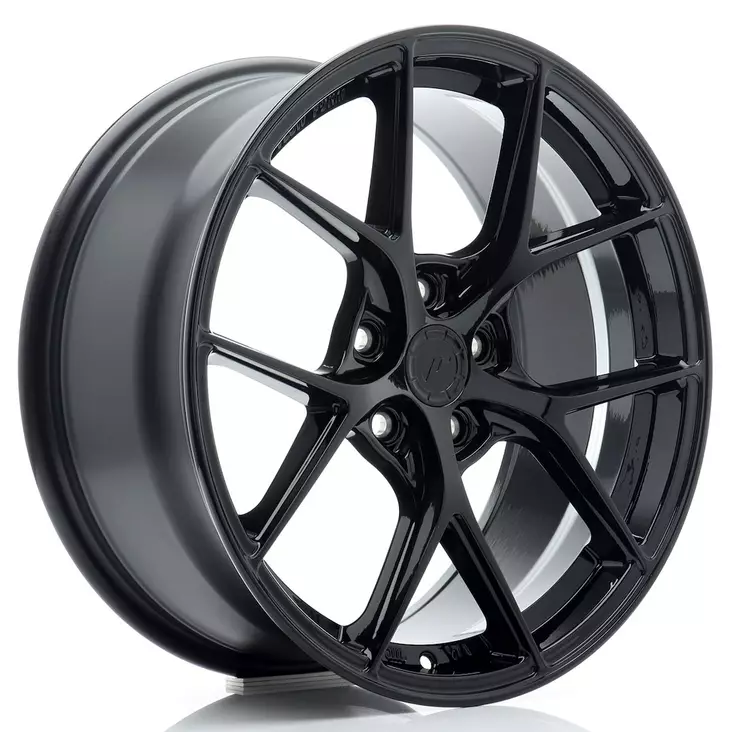 JR Wheels SL01 18x8,5 ET42 5x112 Gloss Black - Japan Racing vanteet - 5906871149426 - 1