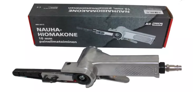 Nauhahiomakone paineilma 10mm x 330mm - Hionta- ja katkaisutyökalut - 6430032158716 - 1