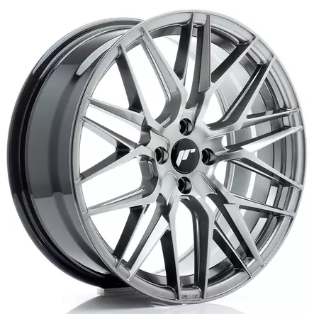 JR Wheels JR28 18x7,5 ET40 4x108 Hyper Black - Japan Racing vanteet - 5902211970477 - 2