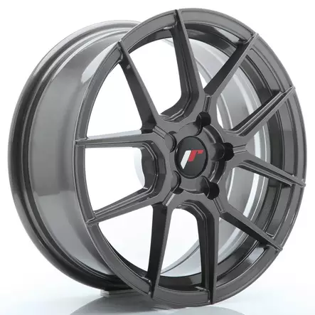 JR Wheels JR30 17x7 ET20-40 5H BLANK Hyper Gray - Japan Racing vanteet - 5902211947417 - 1