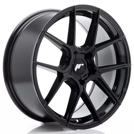 JR Wheels JR30 18x8 ET20-40 5H BLANK Gloss Black - Japan Racing vanteet - 5902211919377 - 1