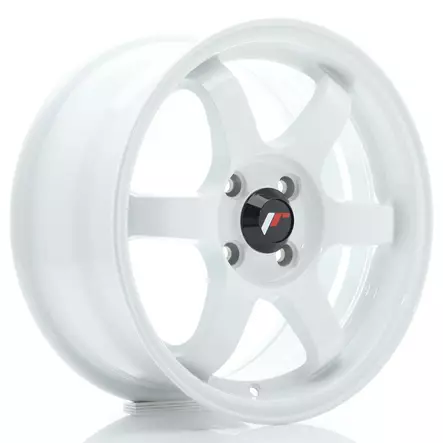 JR Wheels JR3 15x7 ET40 4x100 White - Japan Racing vanteet - 5902211988717 - 1