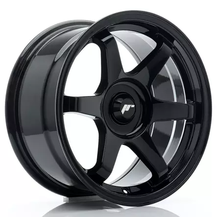JR Wheels JR3 16x8 ET25 BLANK Gloss Black - Japan Racing vanteet - 5906871153737 - 1
