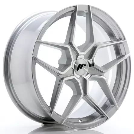 JR Wheels JR34 18x8 ET20-42 5H BLANK Silver Machined Face - Japan Racing vanteet - 5902211950707 - 1
