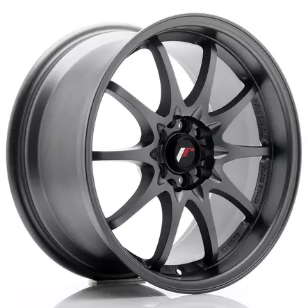 JR Wheels JR5 17x8,5 ET35 5x100/114,3 Matt Gun Metal - Japan Racing vanteet - 5902211907497 - 1
