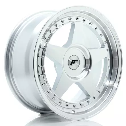 JR Wheels JR6 17x8 ET20-35 BLANK Silver Machined Face - Japan Racing vanteet - 5902211999287 - 1