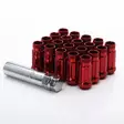 Forged Steel Japan Racing Nuts JN4 12x1,5 Red - Pyöränmutterit - 5902211941217 - 2
