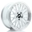JR Wheels JR23 17x7,5 ET40 5x112 Hyper Silver w/ Machined Lip - Japan Racing vanteet - 5906871107037 - 1