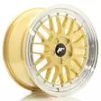 JR Wheels JR23 17x8 ET20-45 5H BLANK Gold w/Machined Lip - Japan Racing vanteet - 5902211995067 - 1